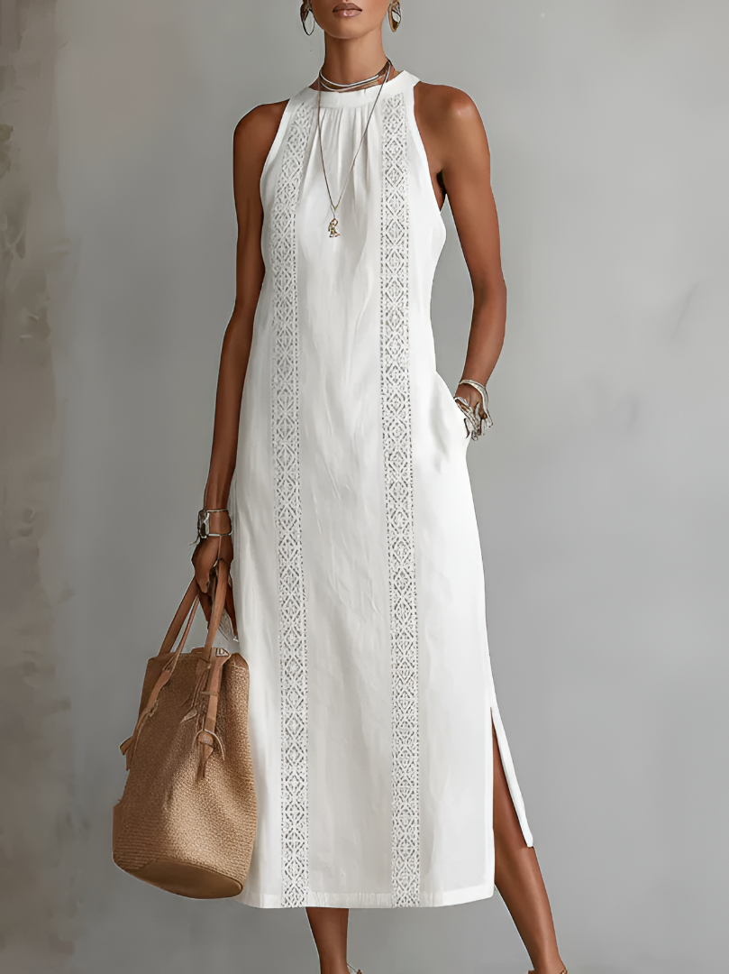 IMOGEN | COLLARED MIDI DRESS