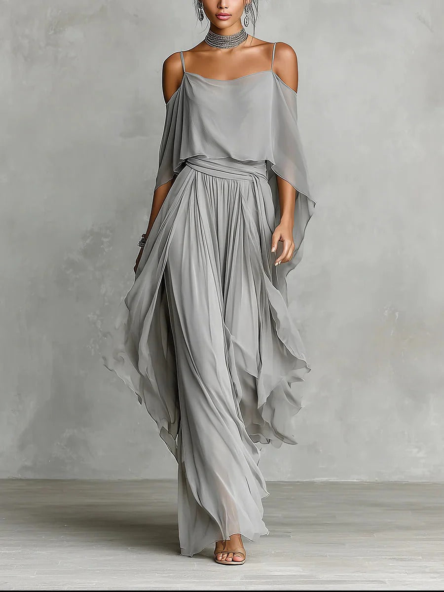 Isabela | Silver Fluid Set