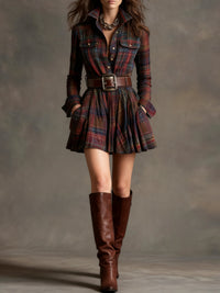 Sienna | Belted Shirt Dress