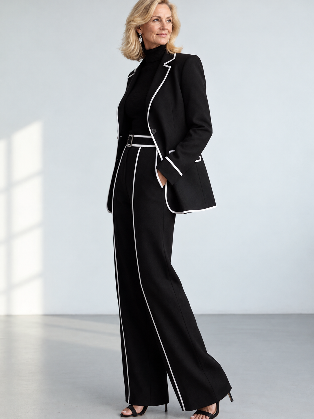 Nerissa suit, side view