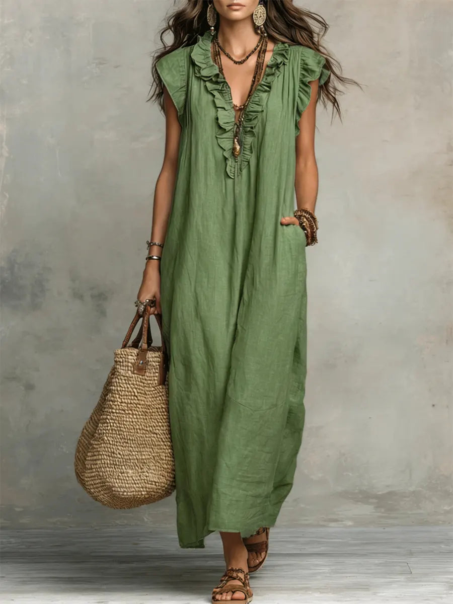 CECILIA | ELEGANT SUMMER MAXI DRESS