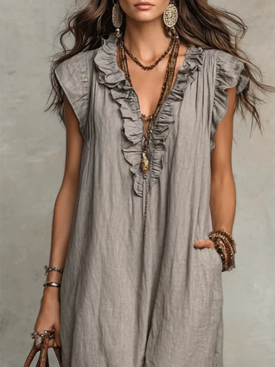 CECILIA | ELEGANT SUMMER MAXI DRESS