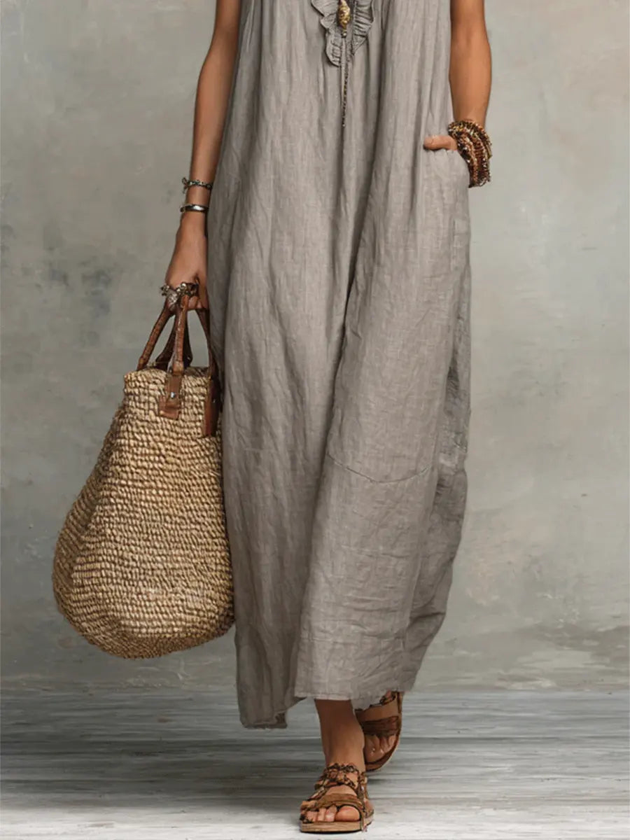 CECILIA | ELEGANT SUMMER MAXI DRESS
