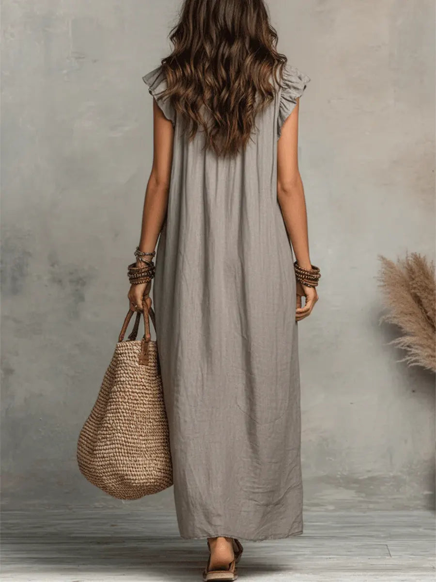 CECILIA | ELEGANT SUMMER MAXI DRESS