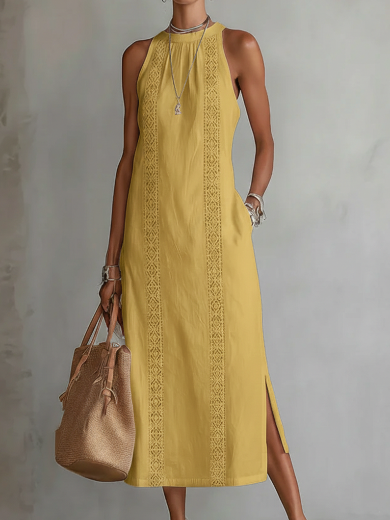 IMOGEN | COLLARED MIDI DRESS