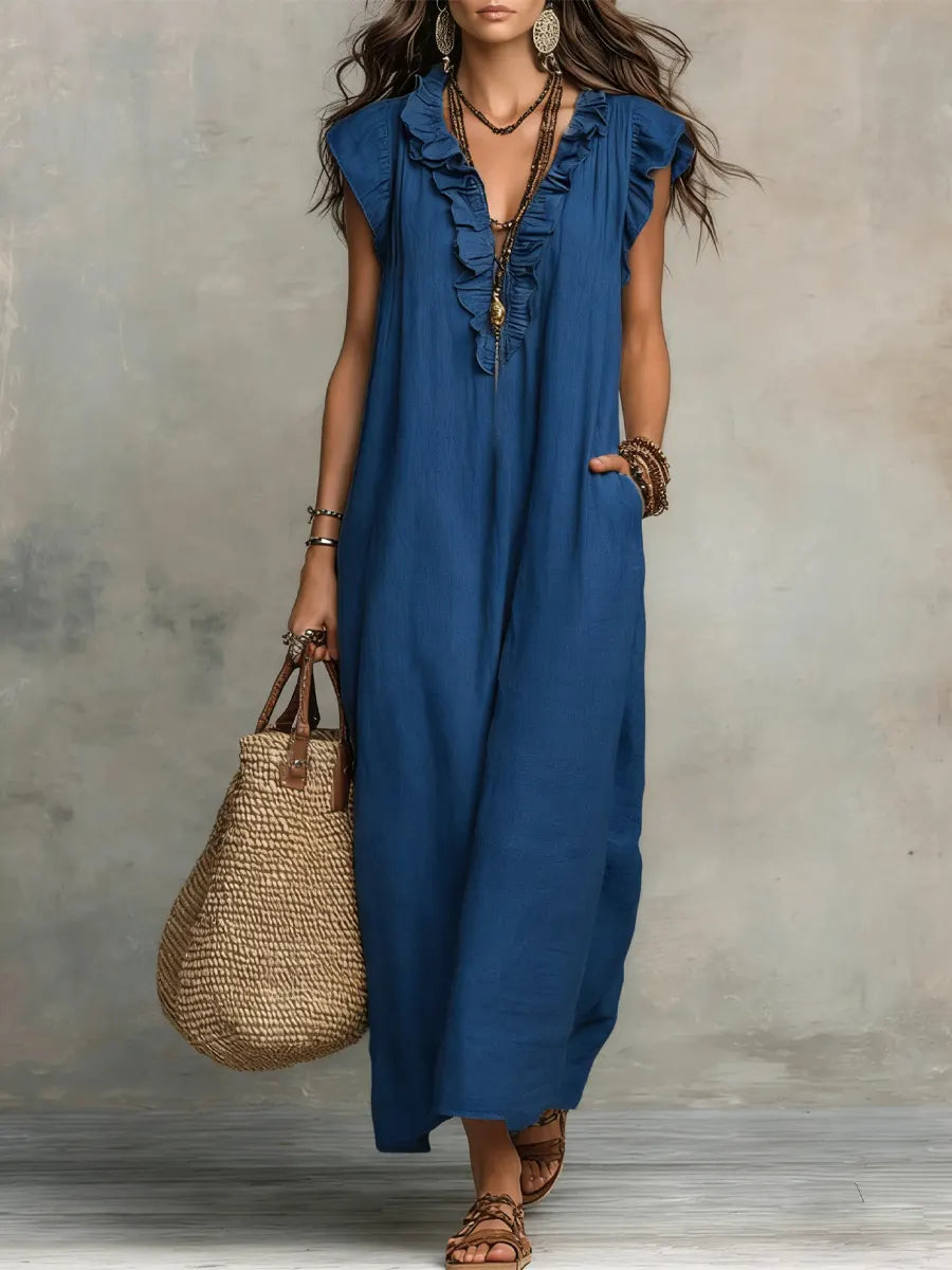 CECILIA | ELEGANT SUMMER MAXI DRESS
