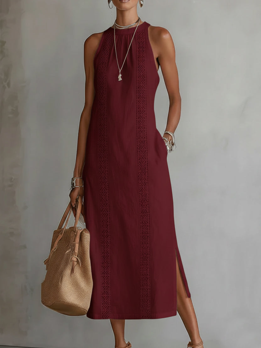 IMOGEN | COLLARED MIDI DRESS