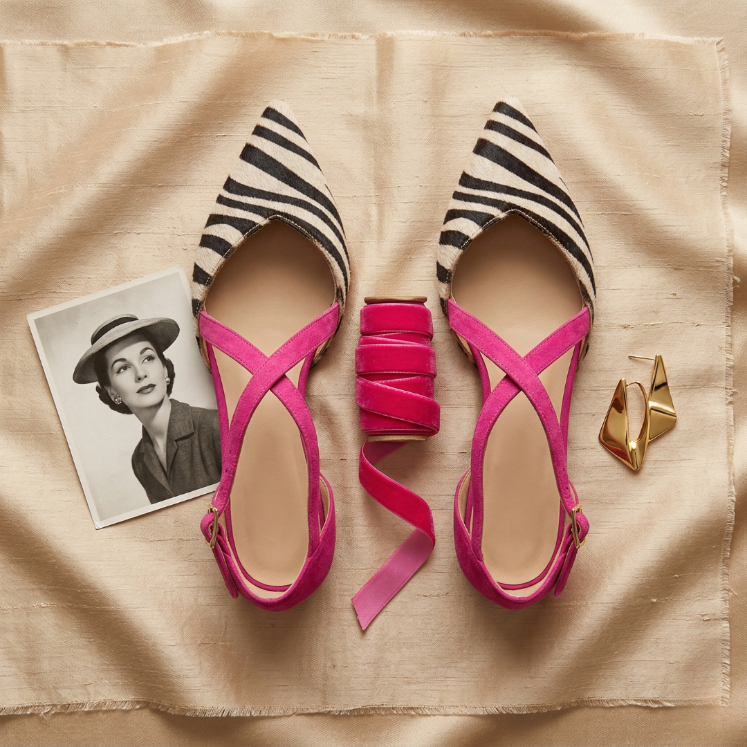 Ornella | Strappy Ballet Flats