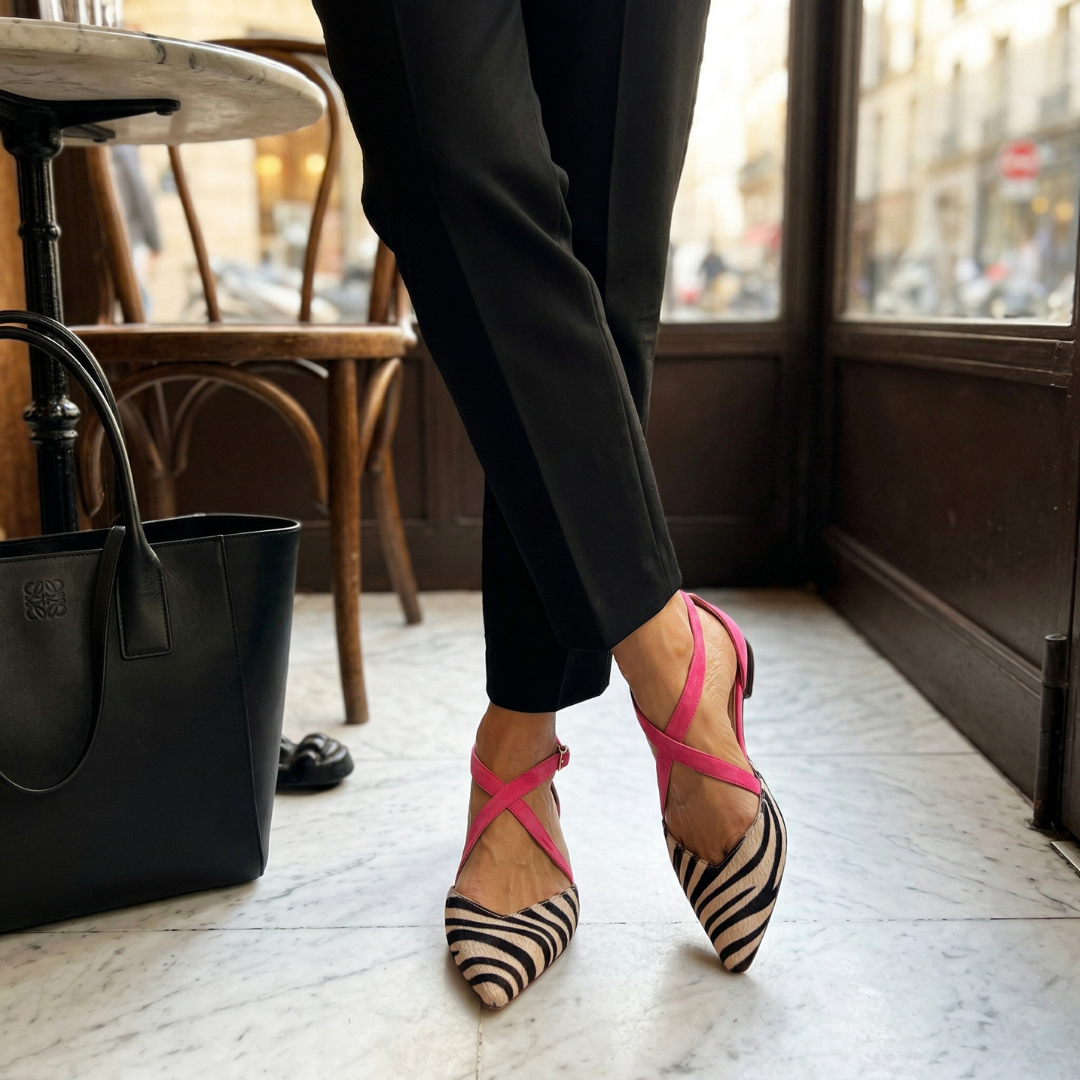 Ornella | Strappy Ballet Flats