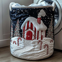 Lavinia | Hand-Quilted Laundry Basket
