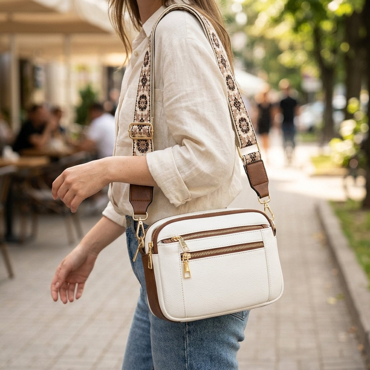 Eira™ – Adjustable Strap Crossbody Bag