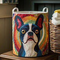 Alessandra | Hand-Quilted Laundry Basket