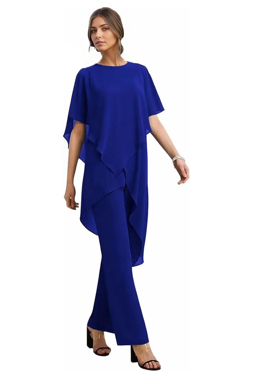 Julianne | Flowing Chiffon Trouser Set