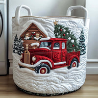 Gianna | Hand-Quilted Laundry Basket