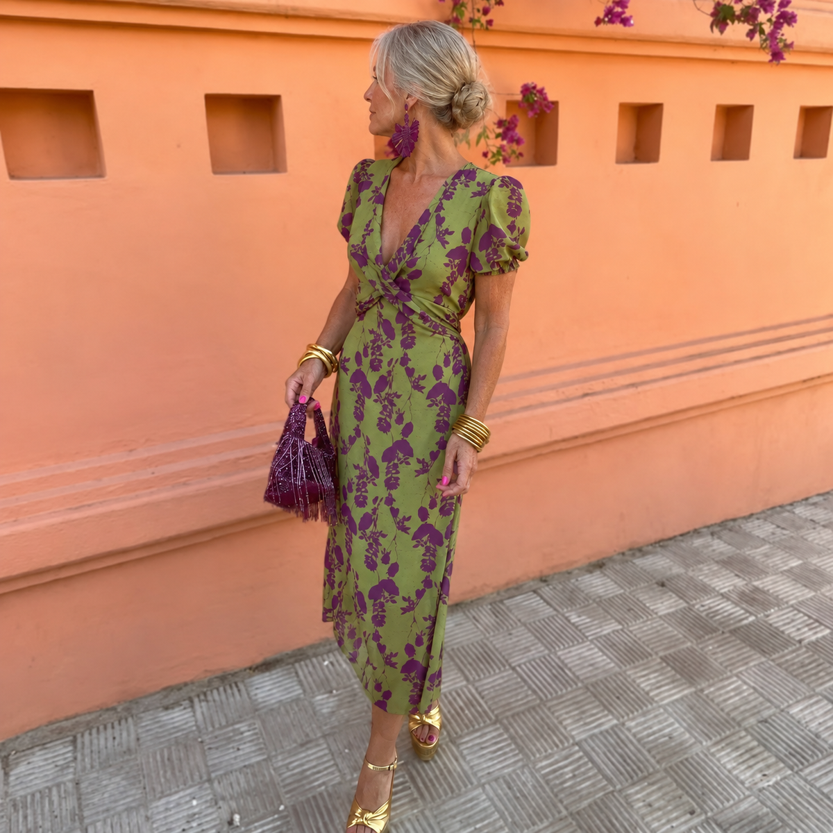 ernestina outfit on a mature model