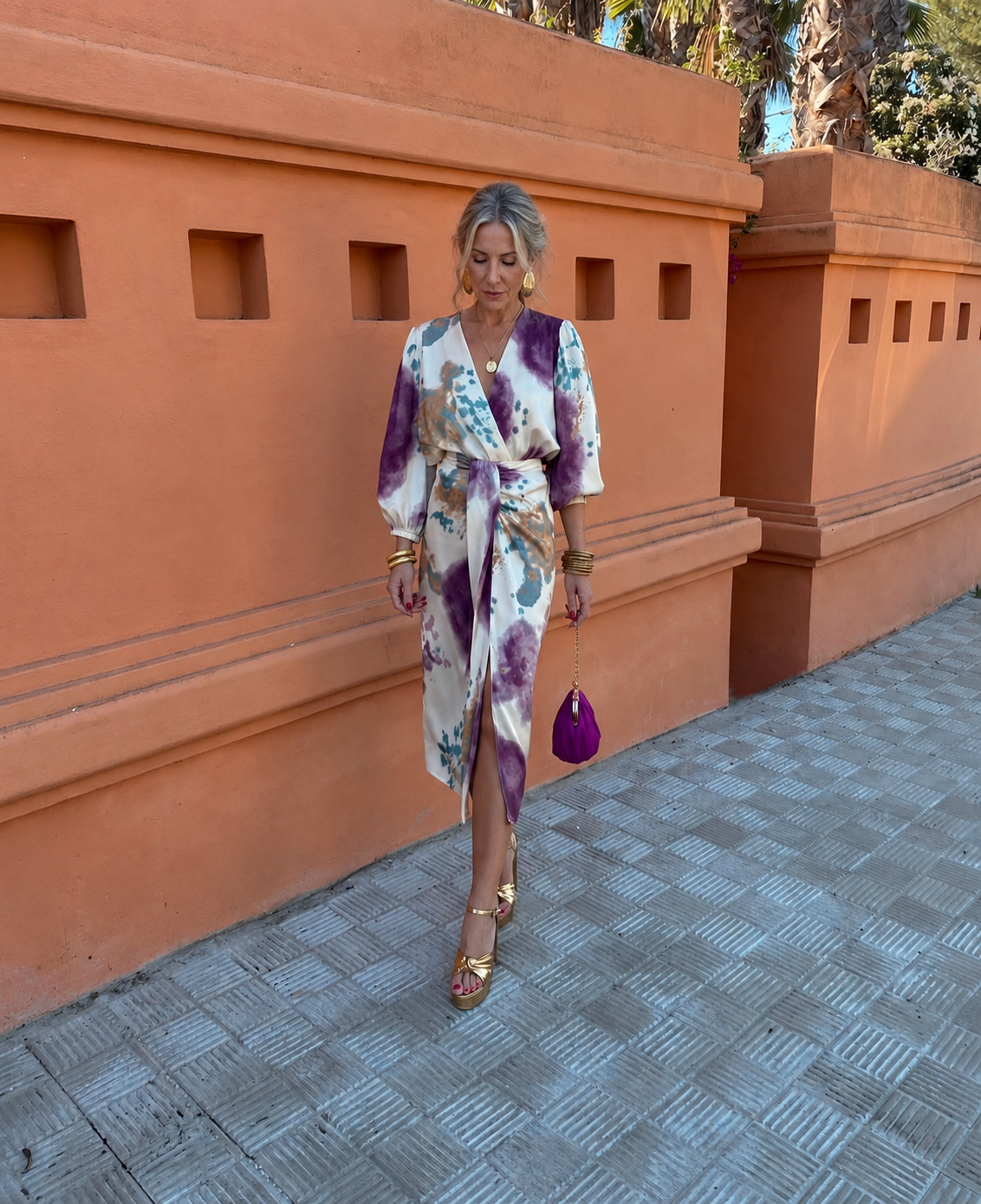 valeria outfit on a mature model