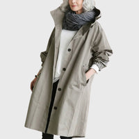 Ruth | Long Hooded Relaxed Trench Coat
