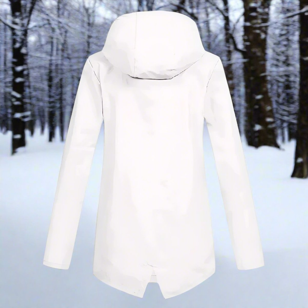 Lorraine | Longline Hooded Raincoat
