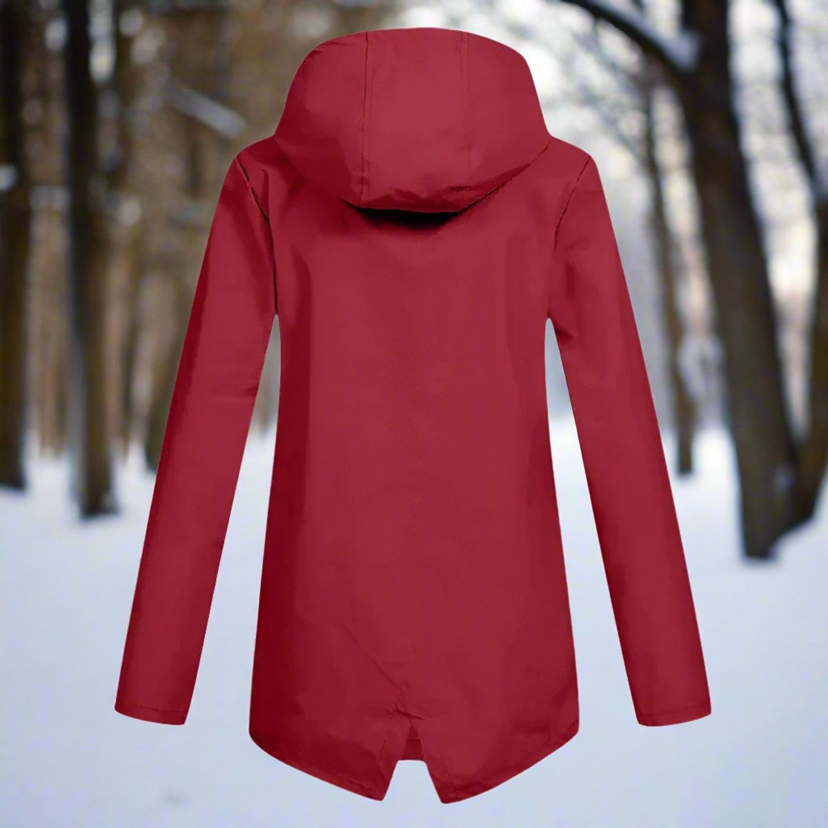 Lorraine | Longline Hooded Raincoat