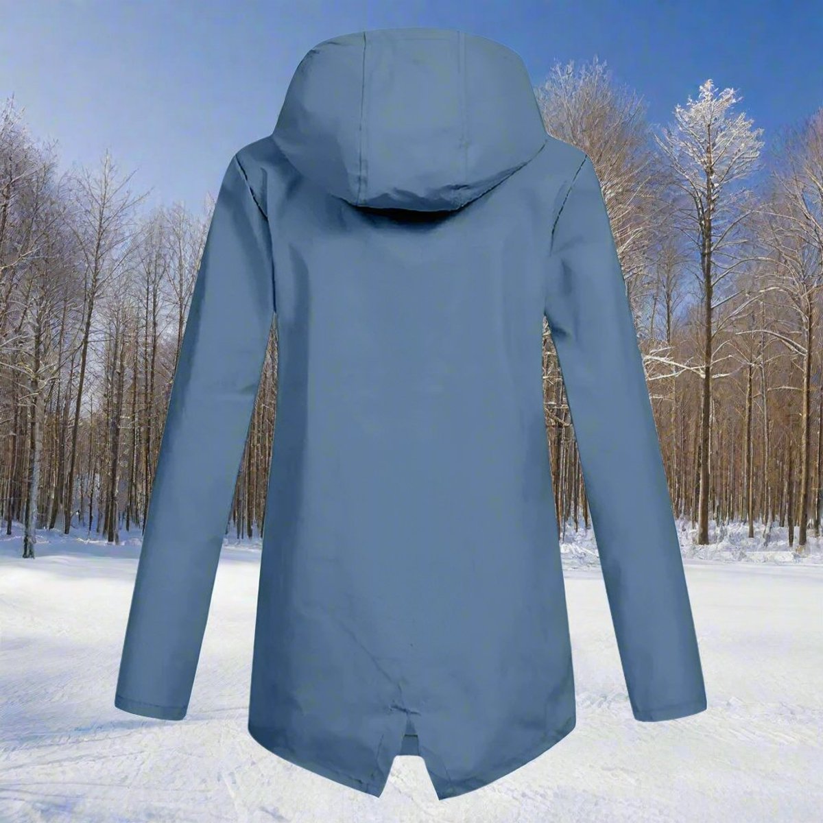 Lorraine | Longline Hooded Raincoat