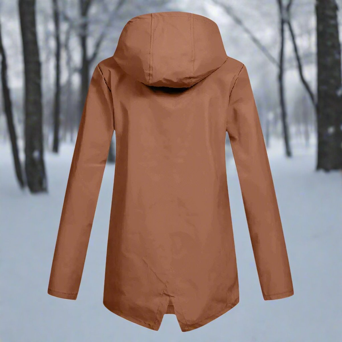 Lorraine | Longline Hooded Raincoat