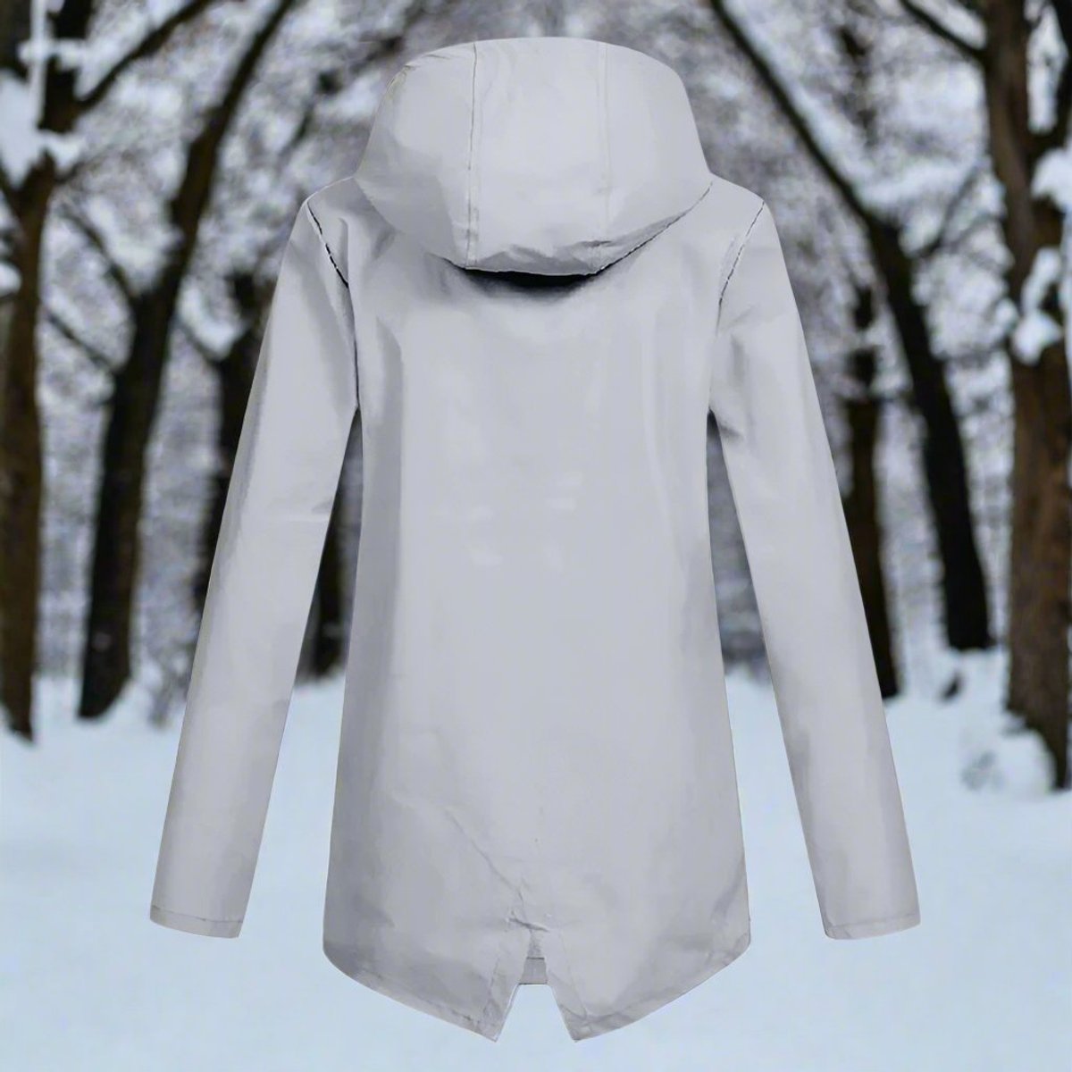 Lorraine | Longline Hooded Raincoat
